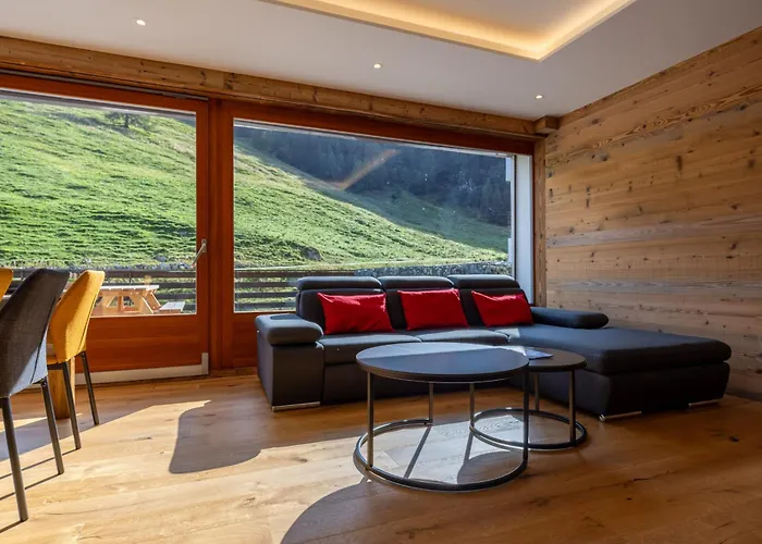 Le Chamois L Ski-out L Standing Apartamento Siviez